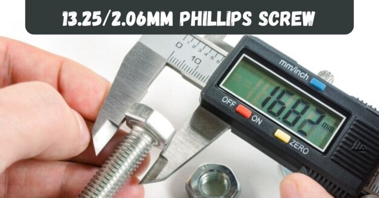 13.25/2.06mm phillips screw​