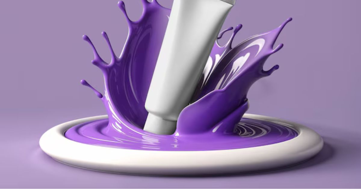 Purple Toothpaste