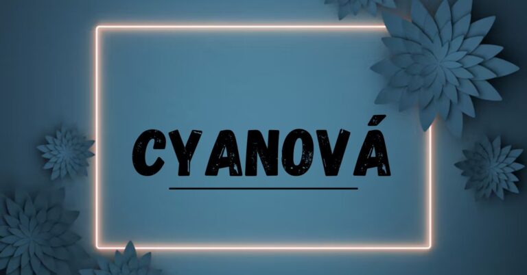 cyanová